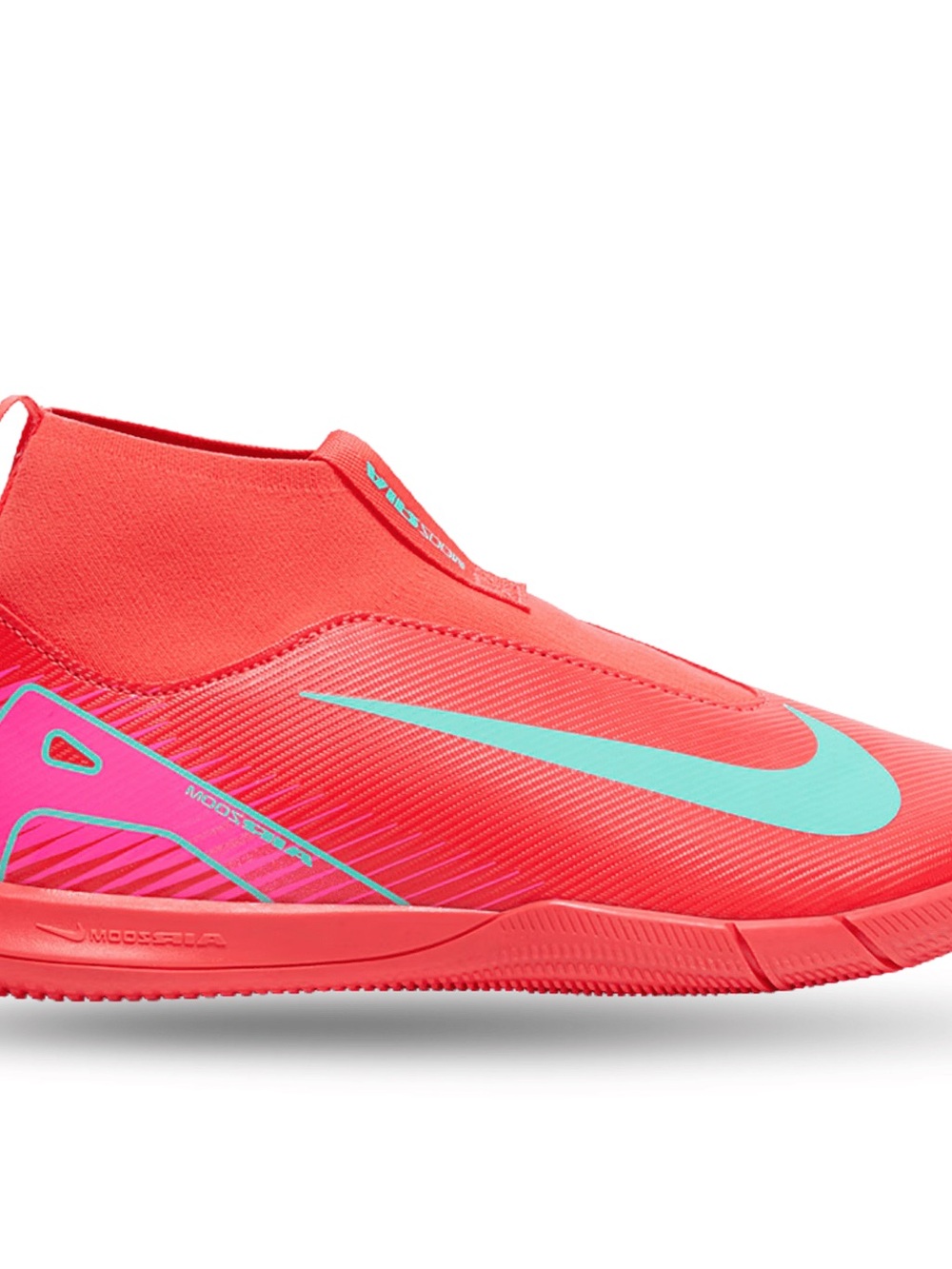 Brand New Nike Jr. Zoom Superfly 10 Academy Indoor Soccer Shoes (Ember Glow